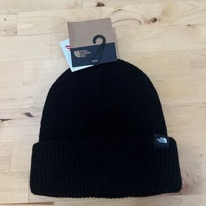 North Face Black Beenie